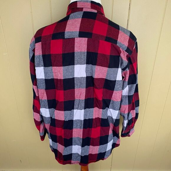 Red Head Brand Co. Authentic goods Men 2XL longsleeve button down flannel - Picture 5 of 9